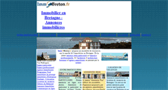 Desktop Screenshot of immobreton.fr